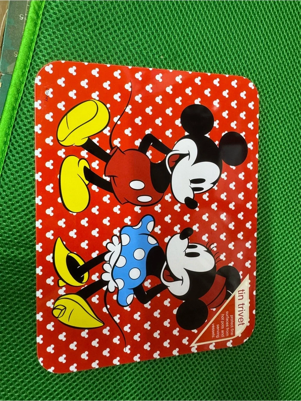 Disney Mickey & Minnie Kids Kitchen Set - Red, Black, White 5 pc set